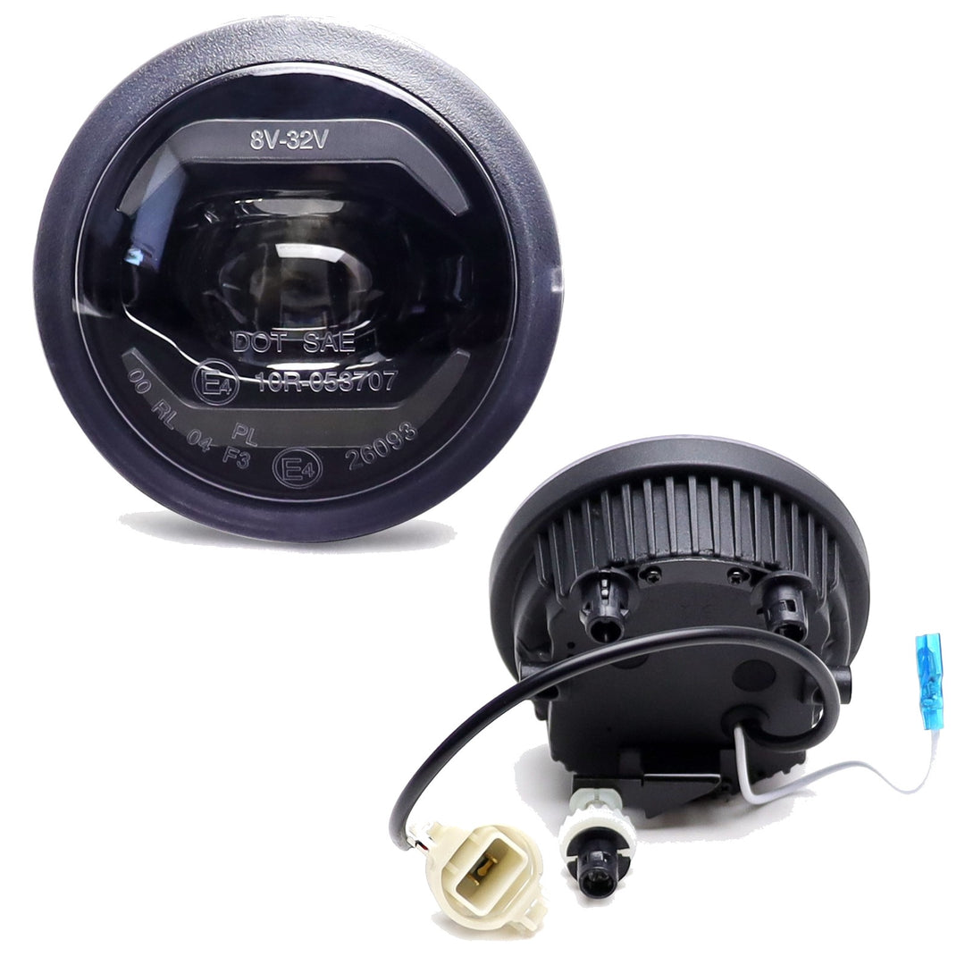 Black LED Projector Fog Lights with DRL for 2007-2014 Chevrolet Tahoe Suburban GMC Yukon 15839896