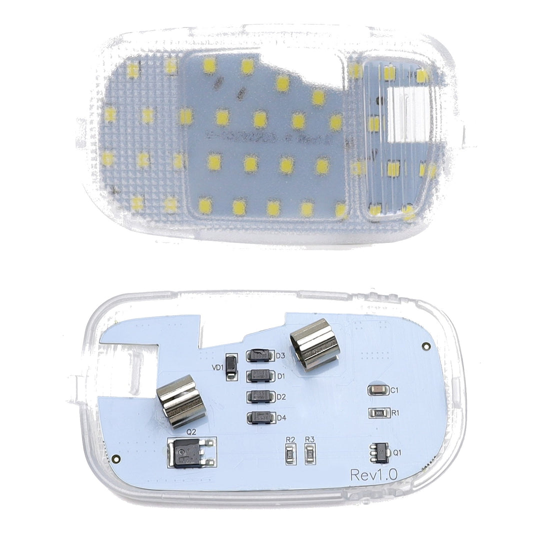 White LED Front Map Dome Light Kit for 2002-2009 Dodge Ram 1500 2500 3500 5183271AA