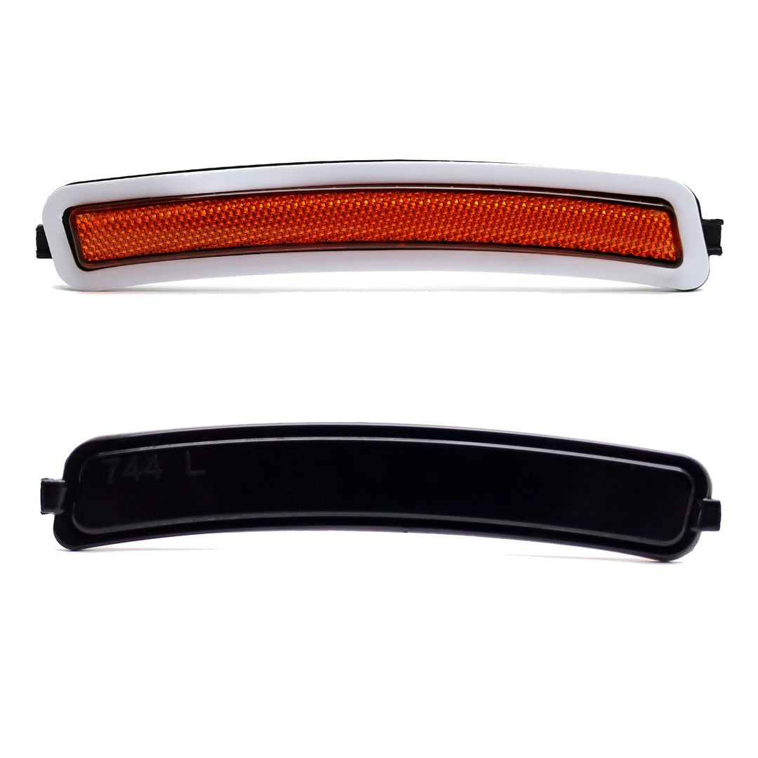 Amber Front Bumper Side Marker Reflectors for 2017-2022 BMW 5 Series G30 and M5 BM1085106