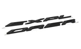Matte Black 3D Raised Hood and Liftgate Letter Inserts for 2011-2027 Ford Explorer