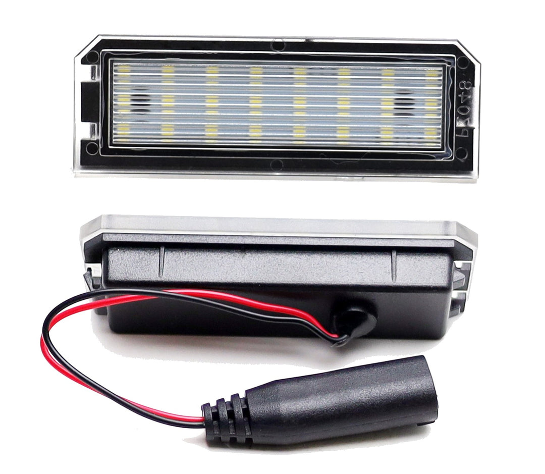 White LED License Plate Lights for 2013-2022 Land Rover Range Rover and Range Rover Sport LR037612