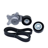 Drive Belt Tensioner Pulley and Serpentine Belt For 2007-18 Ford Edge 3.5L V6 38485 - view 1