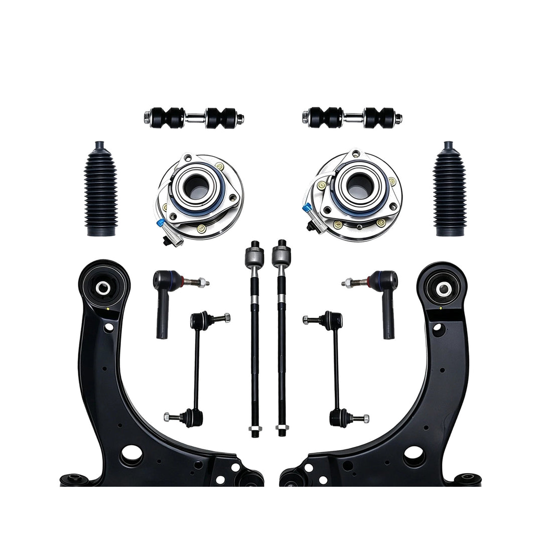 14x Control Arms & Ball Joints Tie Rod Kit for Chevy Impala Buick Lacrosse Front 80006-14A-DA - view 1