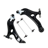 Front Lower Control Arms Kit with Ball Joint Sway Bars for 11-2020 Toyota Sienna 4CS1250 - view 2