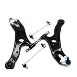 Front Lower Control Arms Kit with Ball Joint Sway Bars for 11-2020 Toyota Sienna 4CS1250 - view 3