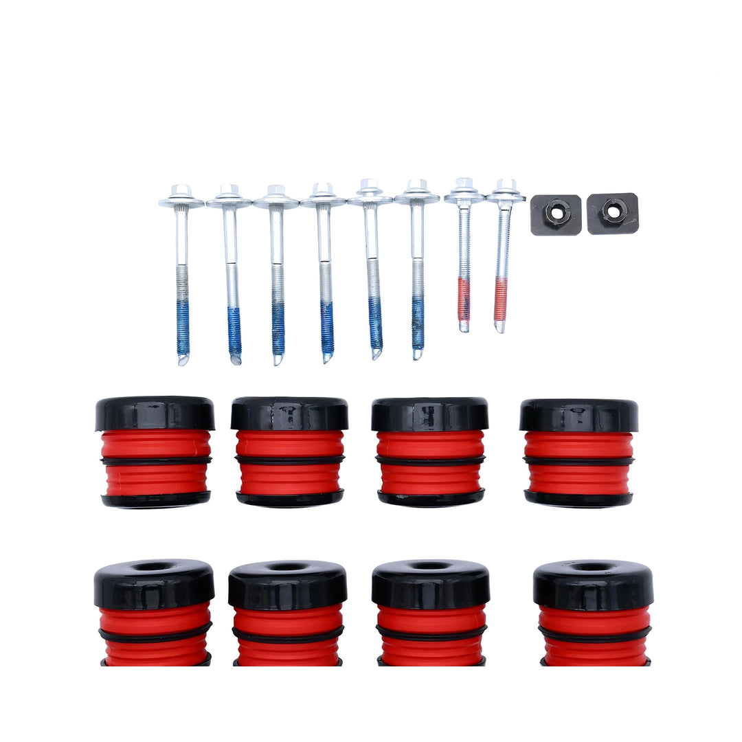 Silicone Body Mount Bushings Bolt Kit For Ford F250 F350 08-16 Crew Cab 2WD,4WD 13848 - view 3