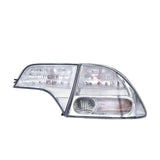 2Pcs Clear Tail Lights Rear Taillamps For 2006-2011 Honda Civic Sedan Left+Right SNNA06-11SETS - view 4