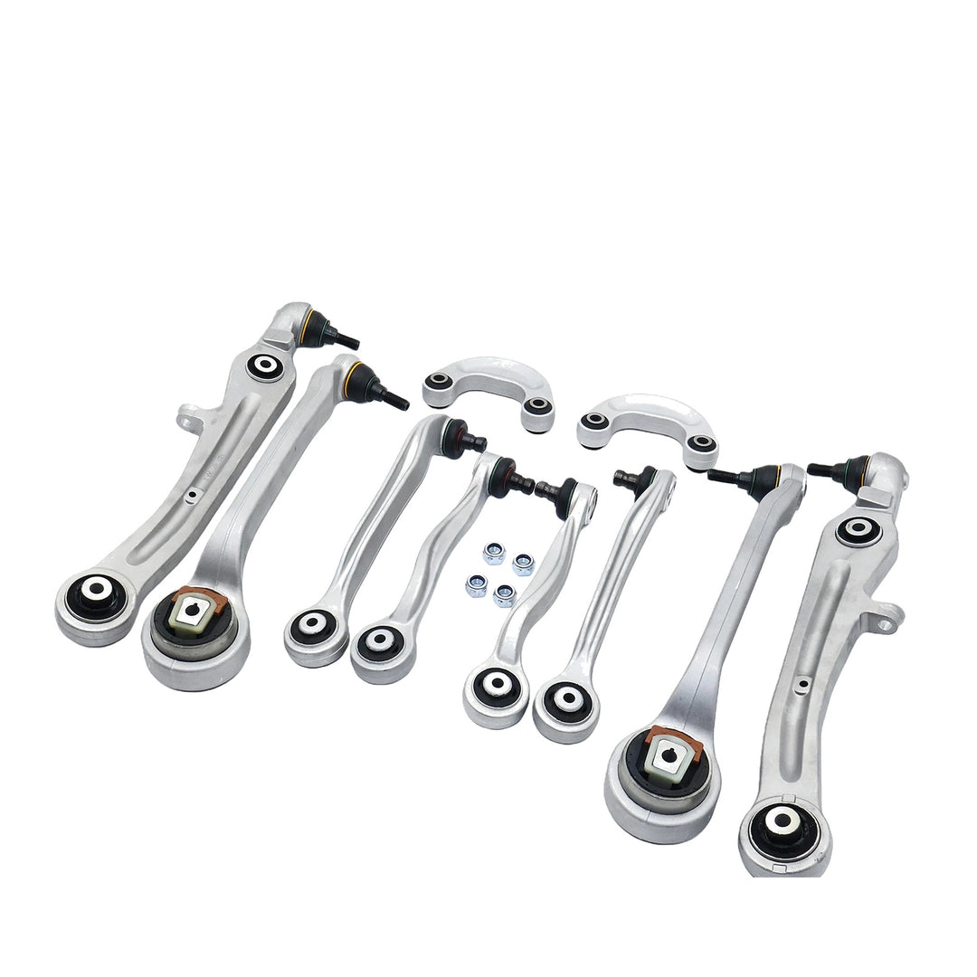 10Pcs For 2014-19 Bentley Flying Spur Front Suspension Upper Lower Control Arms 3W0407510-3W0407509-3W0407505-3W0407506 - view 1