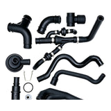 Crankcase Breather Hose Valve Kit For VW Audi Jetta Golf Passat A3 A4 TT 1.8T 058133753D-06B103221P-06A129101D - view 1