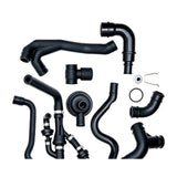 Crankcase Breather Hose Valve Kit For VW Audi Jetta Golf Passat A3 A4 TT 1.8T 058133753D-06B103221P-06A129101D - view 3
