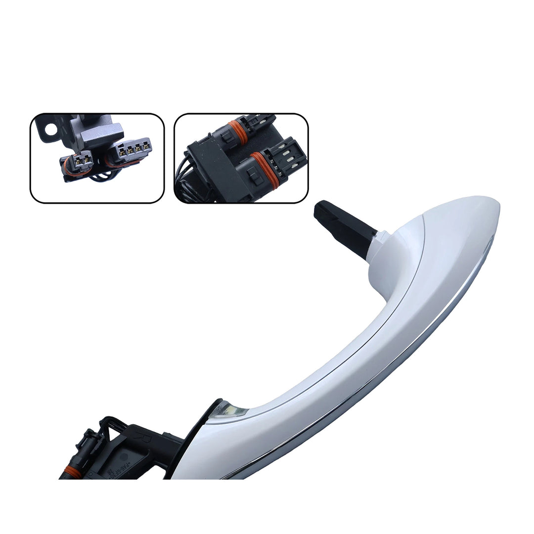 Front Right Comfort Access Exterior Door Handle with Led For BMW F10 F01 F02 F06 F11 51217231932(FR) - view 4