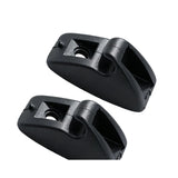 2x Sun Visor Support Retainer Clip BLACK for VW Rabbit 1979-1984 Scirocco MK1 191857559 - view 5