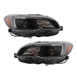 New Headlights Assembly Halogen For Subaru WRX 2015-21 Left+Right Black – product image