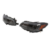 New Headlights Assembly Halogen For Subaru WRX 2015-21 Left+Right Black – product image 5