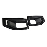 New Pair For 2015-2020 GMC Yukon / Yukon XL Gloss Black Fog Light Bezel Cover – product image
