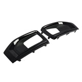 New Pair For 2015-2020 GMC Yukon / Yukon XL Gloss Black Fog Light Bezel Cover – product image 2