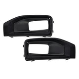 New Pair For 2015-2020 GMC Yukon / Yukon XL Gloss Black Fog Light Bezel Cover – product image 3