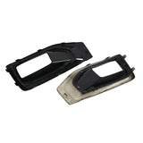 New Pair For 2015-2020 GMC Yukon / Yukon XL Gloss Black Fog Light Bezel Cover – product image 6