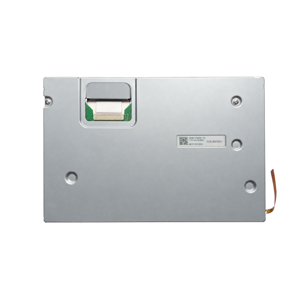 LT070AA32B00 LCD panel rear connections and factory label
