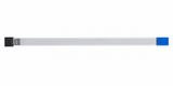 Four-wire touchscreen FPC extension cable, connector and conductor view