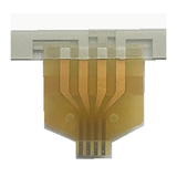 LMS430HF touch digitizer four-contact ribbon close-up