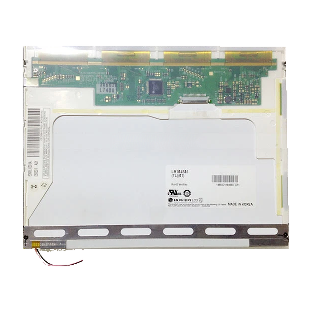 LB104S01-TL01 LCD panel - rear assembly and circuit board