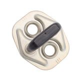 Door lock striker plate pair 80570-85E1A, view 4