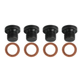 Oil Drain Plug w/ Gasket M14x1.5 4 Sets for Audi Volkswagen Porsche N0160276 – product image 2