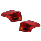 Outer Tail Light Assembly Left Right Red Pair For 2013-2015 Toyota RAV4 – product image