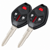 Mitsubishi Outlander three-button key pair, view 0