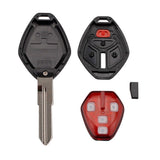 Mitsubishi Outlander three-button key pair, view 5