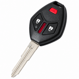 Mitsubishi Outlander three-button remote head key