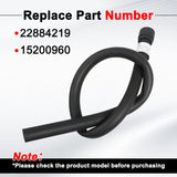 Pack of 1 Heater Hose Assembly for Chevrolet Silverado 1500 07-13 22884219 – product image 3