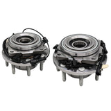 Pair 4WD Front Wheel Hubs Bearing for 2011 2012-2016 Ford F-250 F-350 Super Duty – product image