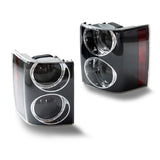 Pair Black Rear Lamp Tail Light For Land Range Rover HSE VOGUE L322 2002-2009 – product image 2