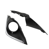 Pair Front Fog Lamp Light Cover Bezel Trim For Mitsubishi Outlander 2016-2019 – product image 5