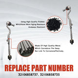 Pair Front Steering Tie Rod Ends for BMW X5 2014-2018 X6 2015-2019 – product image 3