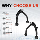 Pair Front Upper Control Arm & Ball Joint Assembly for Ford F-150 2010-2014 AL3Z3084B – product image 3