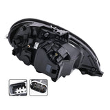 Pair Halogen Headlights W/ Bulb Black for Freightliner Columbia 2004-2017 A0651041000 – product image 5