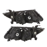 Pair Of Projector Headlights Halogen Black Housing For 2011-2017 Honda Odyssey – product image 3