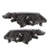 Pair Of Projector Headlights Halogen Black Housing For 2011-2017 Honda Odyssey – product image 4