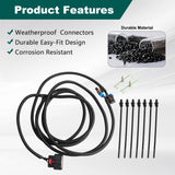 Parking Distance Sensor Wire Harness Fit for HC3Z-15K867-B 17-19 Ford Super Duty – product image 14