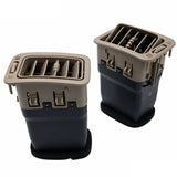 Passenger Dashboard A/C Vent Set of 2, Tan, for 1999-2007 Chevrolet Silverado and GMC Sierra