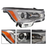 Passenger Halogen w/ DRL Headlight For GMC Acadia 2017-2019 Assembly w/ Bulb RH – product image 2