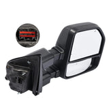 Right Power Heated Tow Mirror with Signal for 2017-2020 Ford F-250 F-350 F-450 F-550 377471150220 – product image