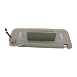 Passenger RH Lighted Mirror SunVisor Gray For 07-14 Silverado Sierra Tahoe Yukon – product image 4