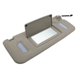 Passenger RH Lighted Mirror SunVisor Gray For 07-14 Silverado Sierra Tahoe Yukon – product image 6