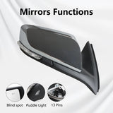 Passenger Right Power Mirror Blind Spot Detection for Chevrolet Impala 2014-2020 22936945 – product image 8