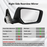 Passenger Right Power Mirror Blind Spot Detection for Chevrolet Impala 2014-2020 22936945 – product image 13