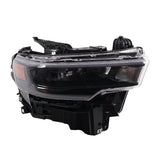 Passenger Side LED Headlight W/ Halogen Signal Black For 2025-2026 Ram 1500 – product image 3